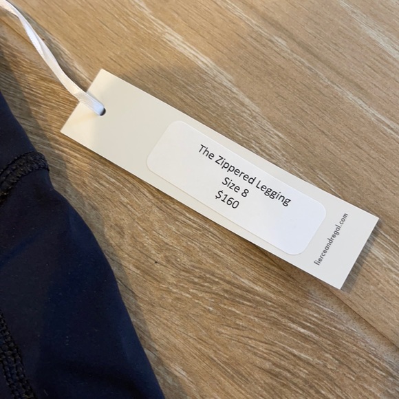 Fierce + Regal The Zippered Legging Size 8 - Picture 6 of 9